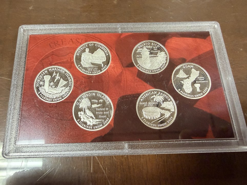 2009 U.S. Territories Quarter Proof Set